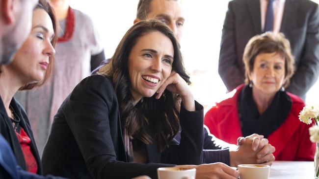 New Zealand Prime Minister Jacinda Ardern says a trans-Tasman travel bubble is a long way off. Picture: Hagen Hopkins/Getty Images