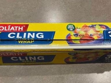 People are stunned at cling wrap hack. Picture: Facebook/Aldi Mums