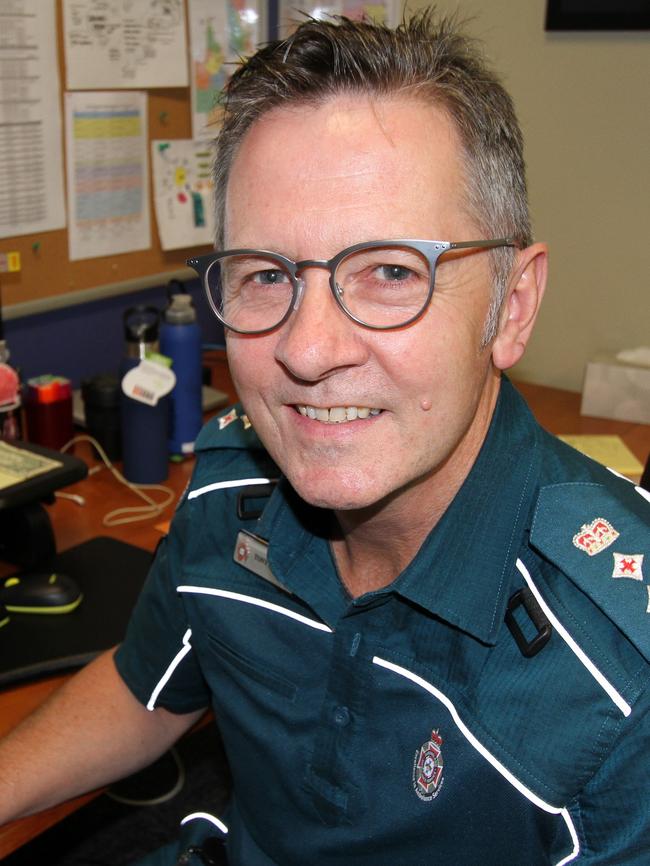 Queensland Ambulance Clinical Director Tony Hucker