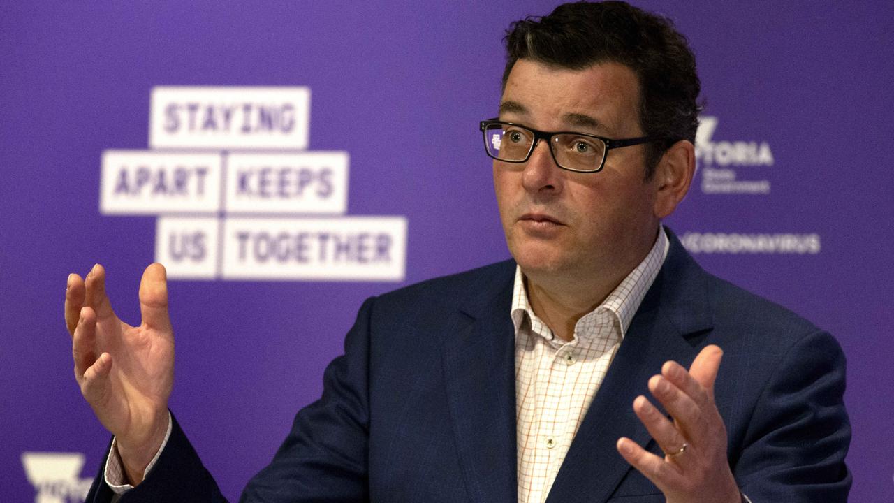 Victorian Premier Daniel Andrews said comparisons with Sydney were unfair. Picture: NCA NewsWire / David Geraghty