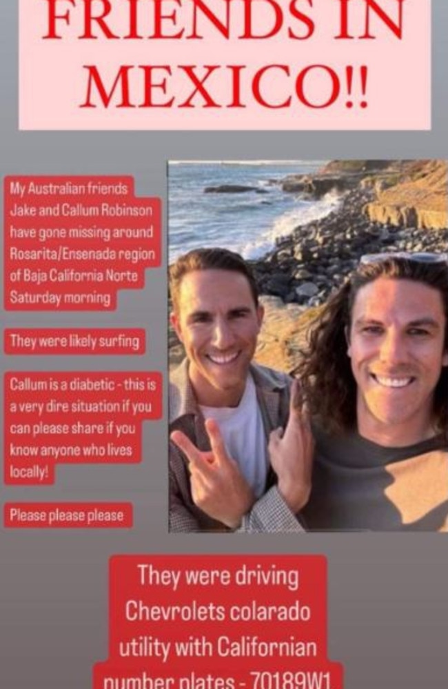 Debra Robinson has issued a plea for help to find her sons Jake and Callum. Picture: Facebook