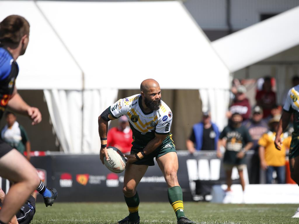 Koori Knockout - Day 4 Mens Semi Final Bourke Warriors v Nanima Common Connection Monday, 7 October 2024 Hereford St, Bathurst NSW 2795, Australia, Picture Warren Gannon Photography