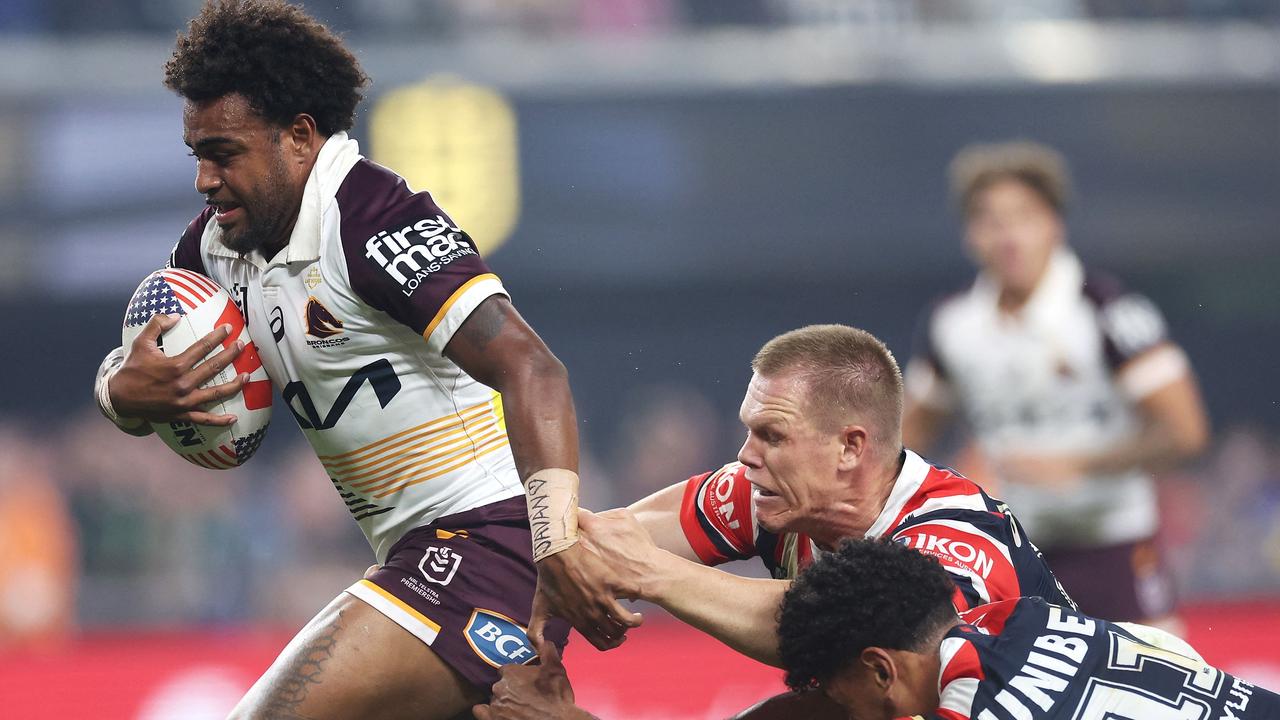 Broncos star Ezra Mam . Ezra Shaw/Getty Images/AFP