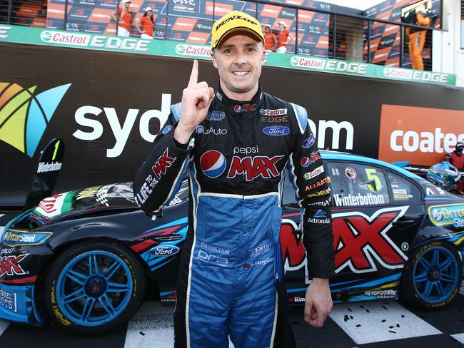 Mark Winterbottom won the V8 Supercar championship. Picture: Tim Hunter