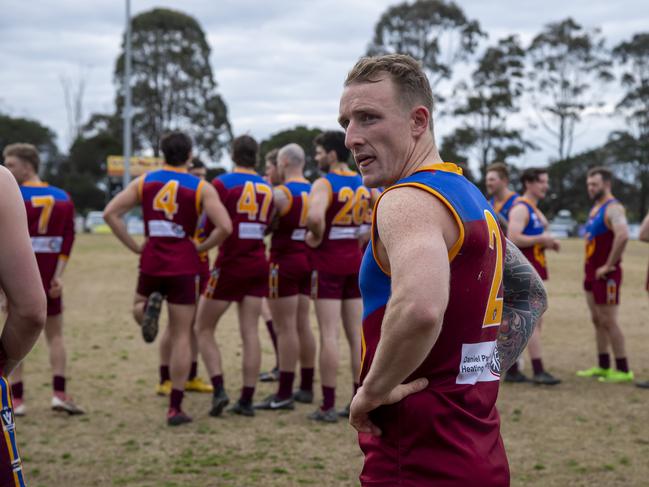 Tyabb coach Aaron Pacey. Picture: Andy Brownbill