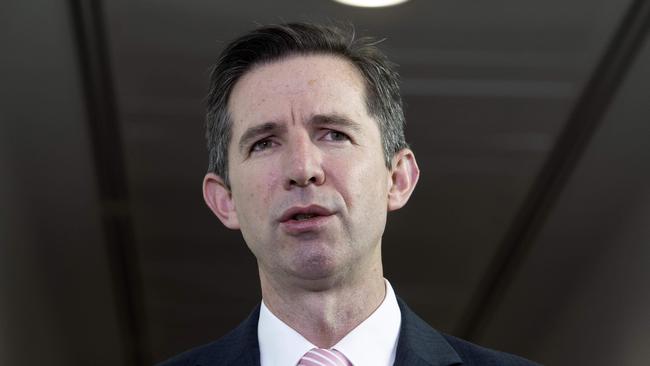 Senator Simon Birmingham. Picture: NCA NewsWire/Gary Ramage