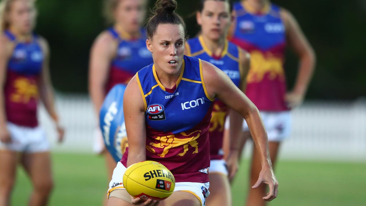 2021Brisbane Lions AFLW Premiers Ball - Red