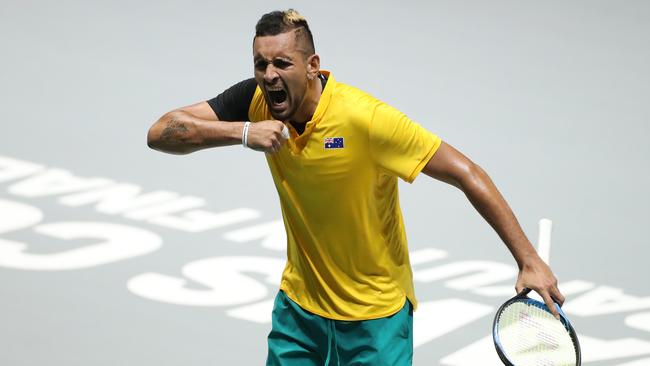 Just what can we expect from the brilliant and maligned Nick Kyrgios this Open? Picture: Getty