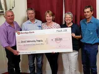 GIVING BACK: Since Mundubbera Community Bank opened in 2006 it has contributed more than $500,000 to community projects and events.