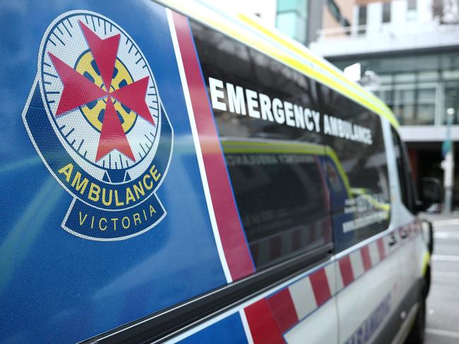 A staggering 97.8 per cent of Victorian Ambulance Union members passed a vote of “no confidence”. Picture: Luis Enrique Ascui