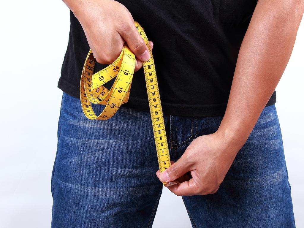 There’s a question about penis size that ‘most men’ have pondered. Picture: iStock