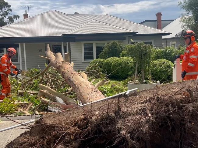 Storm damage in Geelong