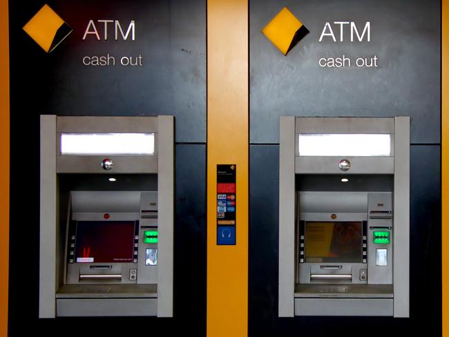 Brisbane City streetscapes and business signage - Commonwealth Bank ATM's Pictures David Clark Photography