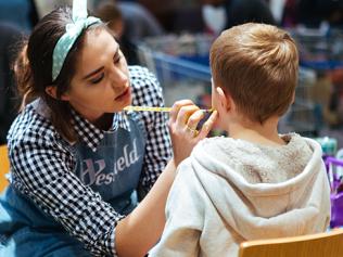 Westfield face painting