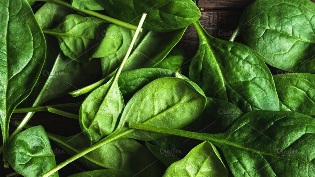 Aussies have been urged to keep spinach on their Christmas grocery shopping lists following a successful recall of 13 contaminated products which caused ‘scary’ hallucinations. Picture: Supplied