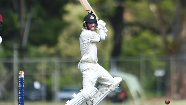 Champion Adelaide Uni captain Will Bosisto finished fourth on the rankings, beating out West Torrens star Daniel Drew by a single run. Picture: Tricia Watkinson