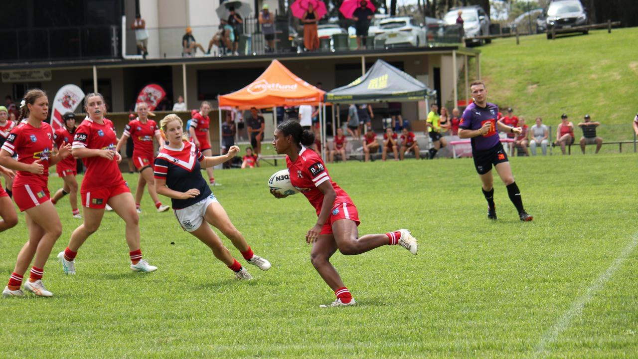 Maria Paseka of the Illawarra Steelers Tarsha Gale Cup side. Picture: Kevin Merrigan