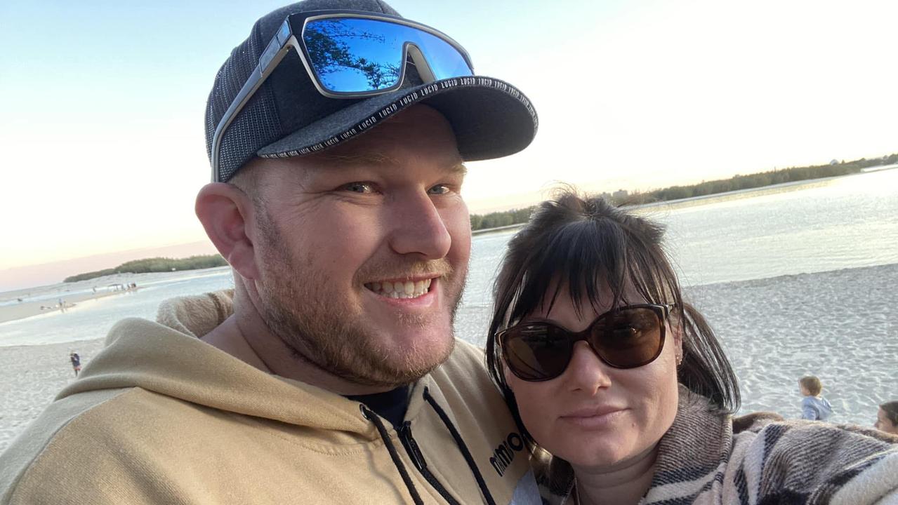 Matthew Stockman is being mourned by his fiance Jenna Wall after dying in a truck crash near Gladstone. Picture: Facebook