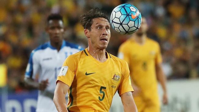 Australia’s Mark Milligan. Picture. Phil Hillyard