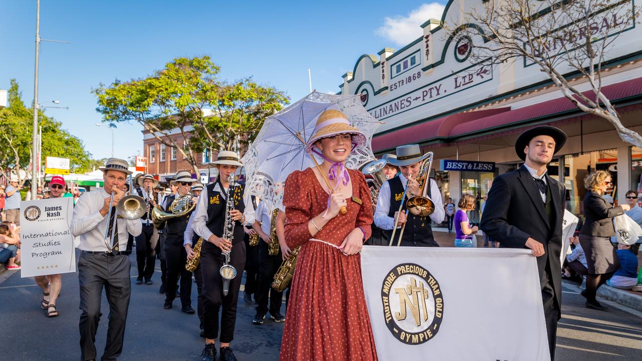 The parade was almost washed out by heavy rain in 2018 and 2019, and cancelled due to Covid in 2020.