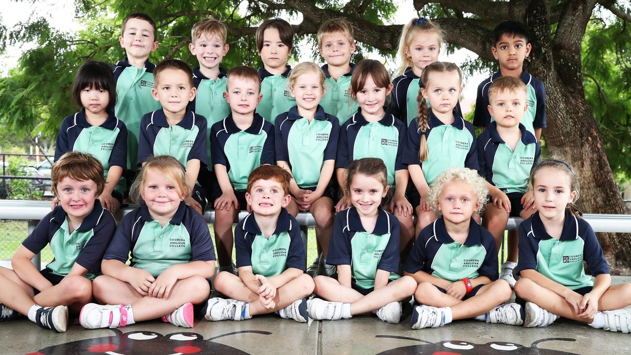 Coomera Anglican Prep Class A. Front Row: Abel Pearce, Grace Boyce, Louis Wilson, Maddison Dorante, Juke Loxton, Eva Manley. Middle Row: Cynthia Liu, Khye Dibden, George Carpenter, Zoe Wood, Sage Gillie, Isla Lister, Cameron Stanley. Back Row: Beau Letizia, Duke Paynter, Saxon Carter, Jack Bennett, Kendall Irwin-Ashton, Zayn Ayyaril. Photograph: Jason O'Brien