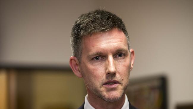 Transport Mark Bailey has sat down with Coomera  (AAP Image/Glenn Hunt)