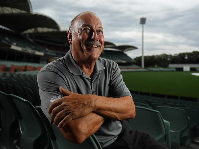 18/12/17 - Malcolm Blight at Adelaide Oval. Blighty's moving back to Adelaide to co-host the 6-7pm Sportsday radio show on FIVEaa with Kane Cornes.Picture: Tom Huntley