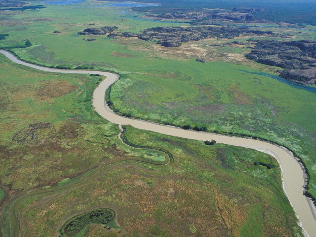 An aerial view of Kakadu National Park, Australia. Picture: Alamy