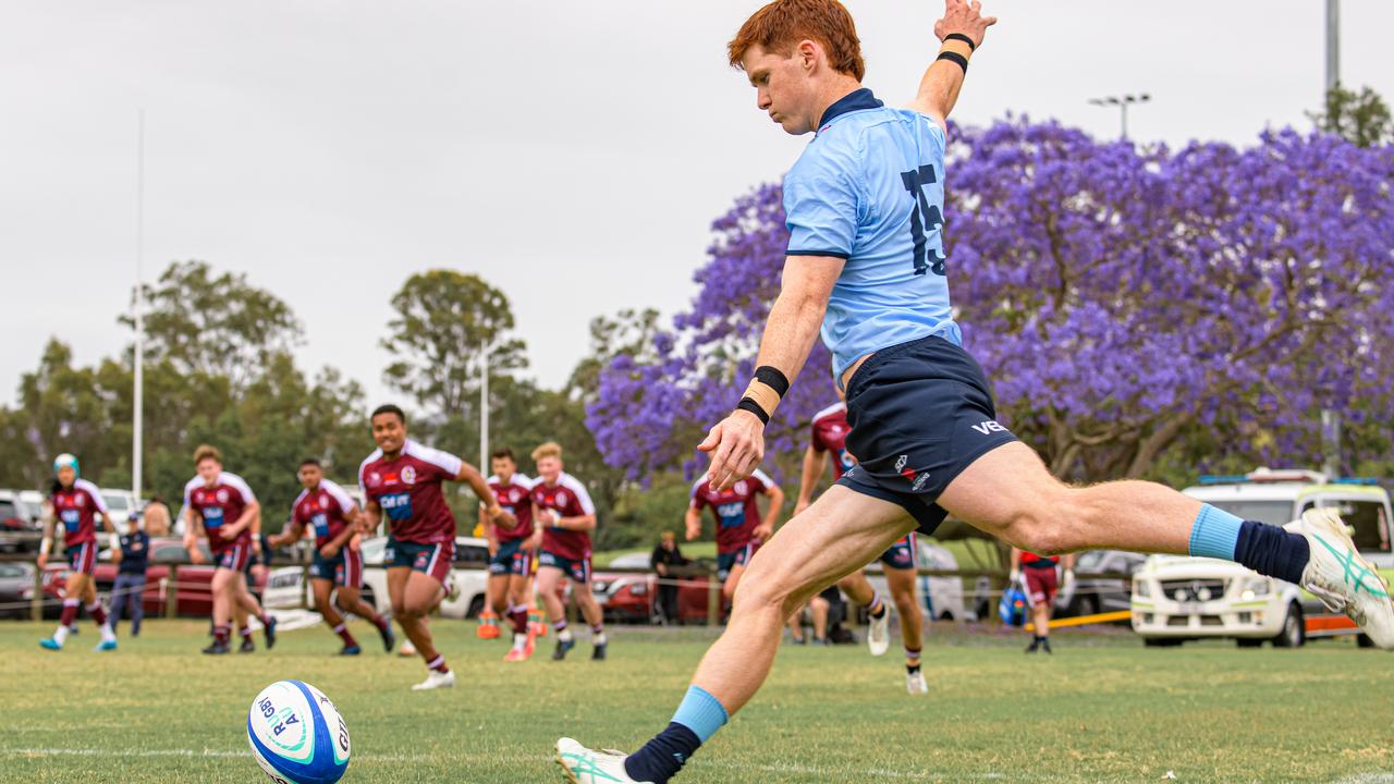 Sid Harvey was one of the standouts in the match. Pictures: Reds Media