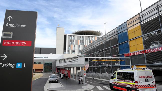 The toddler was later taken to Gosford Hospital where it was treated for grazes. (AAP Image/Sue Graham)