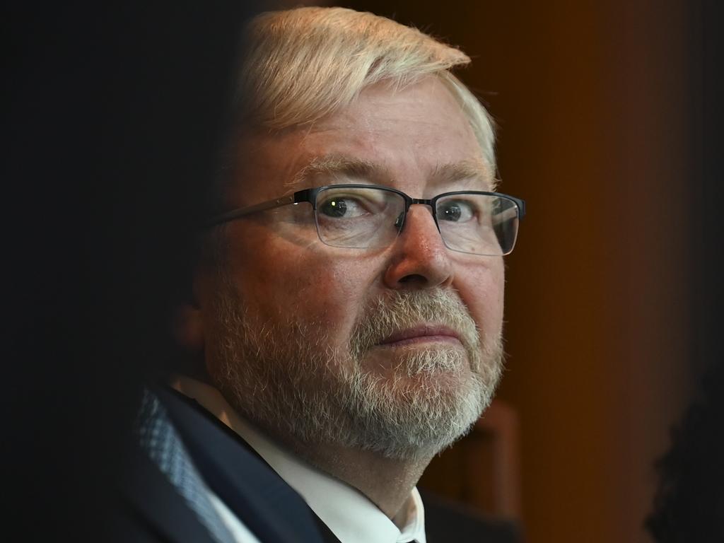 The opposition has questioned the suitability of Kevin Rudd remaining ambassador. Picture: NCA NewsWire / Martin Ollman