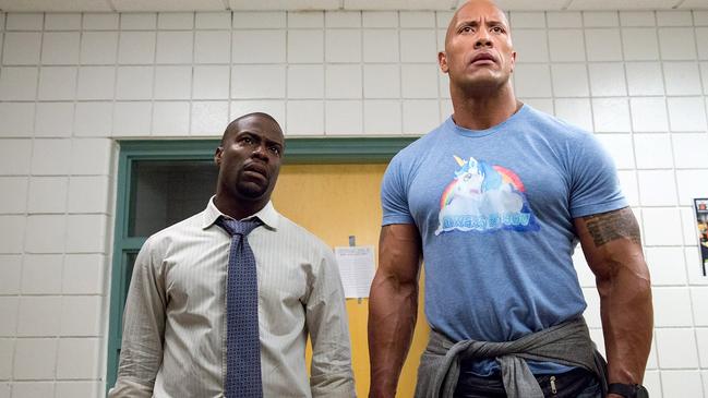 Central Intelligence is a rare modern buddy comedy that isn’t a waste of time. Picture: AP