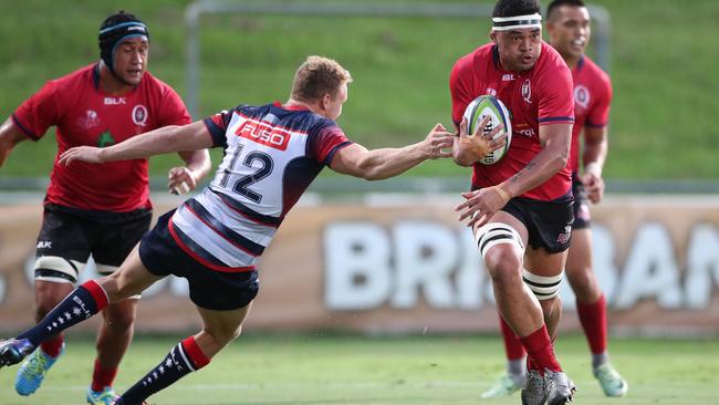 Hendrik Tui gets a start for the Reds against the fearsome Crusaders.