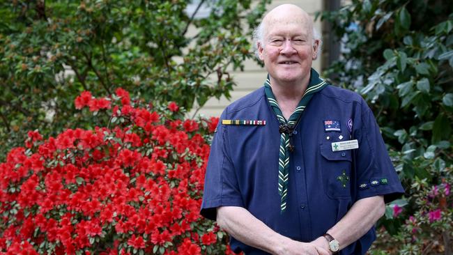 Michael Baden-Powell was the grandson of Scouts founder Robert Baden-Powell. Picture: AAP