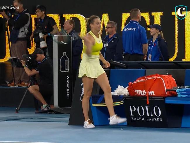 Sabalenka spits dummy after Madison Keys wins Australian Open