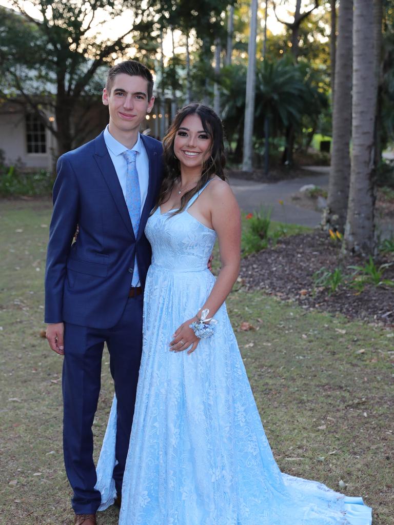 Tamborine Mountain College formal at Intercontinental Resort, Sanctuary Cove.Samuel Fossey and Lily Crisp. Picture Glenn Hampson