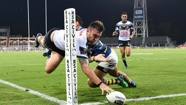 Kyle Feldt had a mixed night for North Queensland.