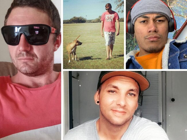 ID's of four men killed in crashes across weekend