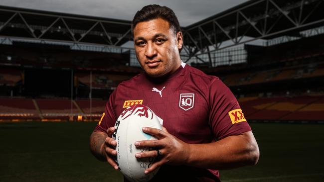 Josh Papalii has been lauded as a warrior of the Origin arena. Picture: Zak Simmonds