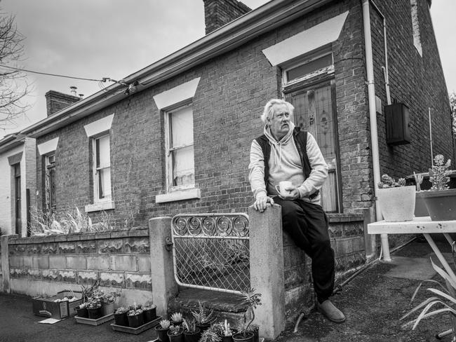 South Hobart resident Peter Carpenter. As featured in Paul County’s new book Discovering SoHo. Picture: Paul County