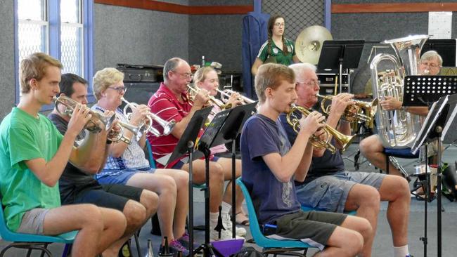 Capricornia Silver Band - Cornets - Jaes Vandeleur, Craig Holbeck, Lorelle McCabe, Charlie Glass, Millie Rayner, Ryan Kyraizis, Geoff Carter; Percussion - Sami Day; Tuba - Lex Kavanagh. Picture: contributed