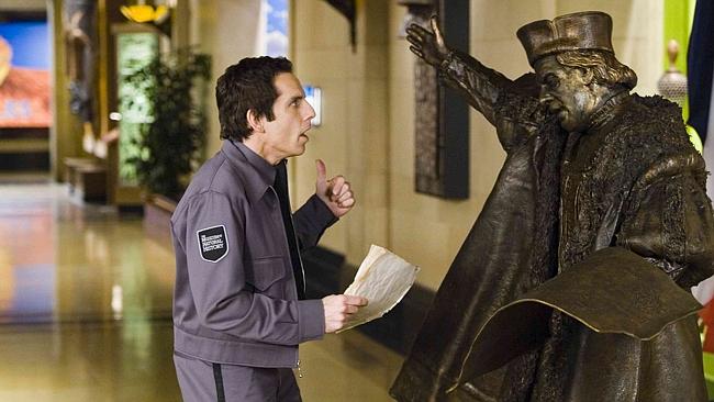 Even Ben Stiller got scared by a statue in Night At The Museum.