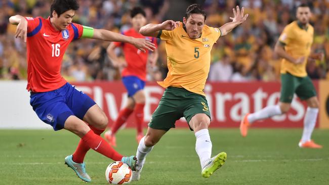 Mark Milligan was tireless in the middle of the park.