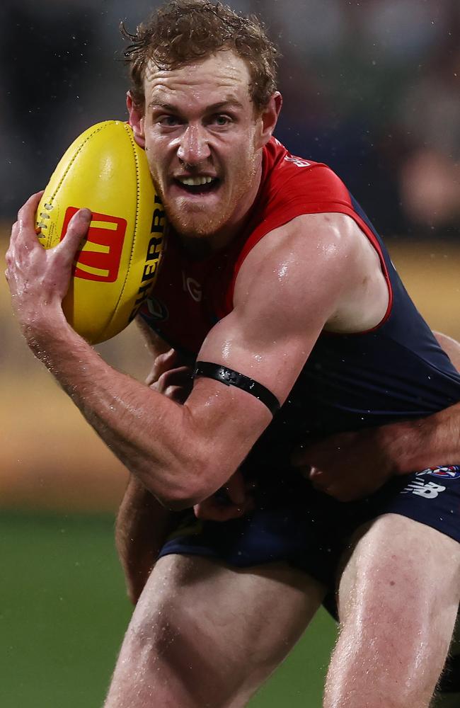 Melbourne has no interest in trading Harrison Petty. Picture: Michael Klein