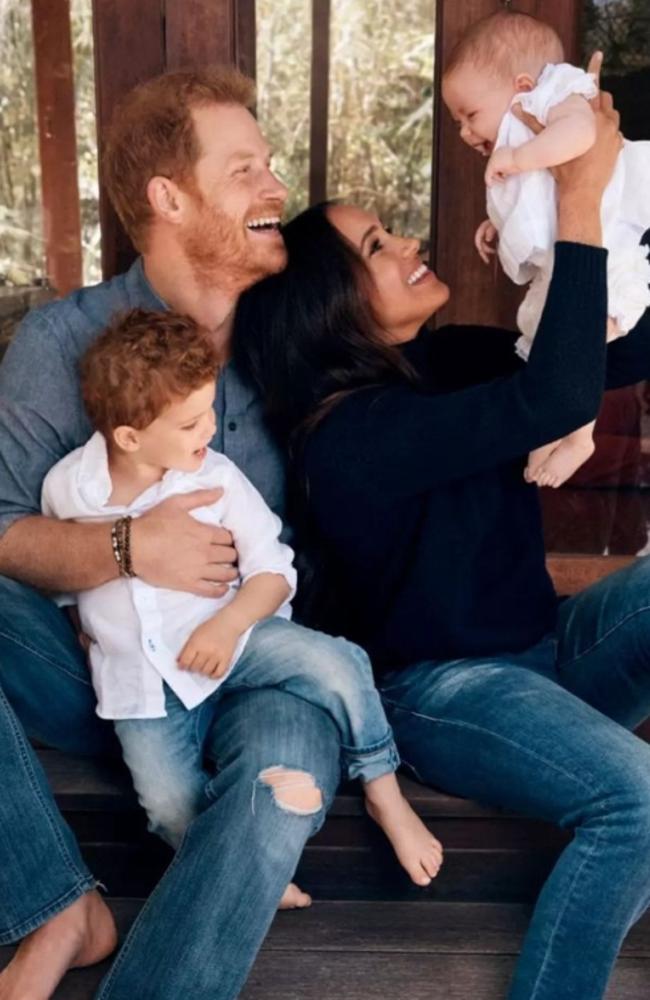 The entire family was in the UK for the Queen’s Jubilee. Picture: Alexi Lubomirski/Handout/The Duke and Duchess of Sussex