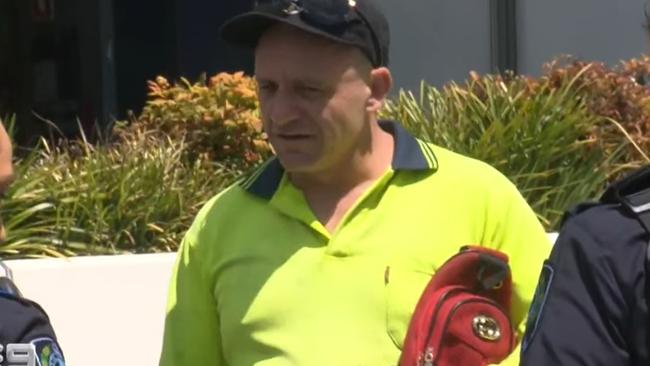 Robert Samuel Ursida has been arrested for allegedly being found in possession of illicit drugs and identity theft equipment. Picture: Nine News