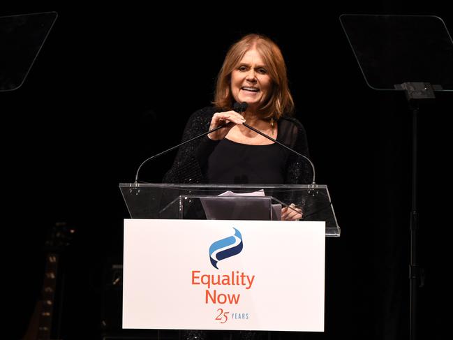 ‘If you don’t vote you don’t exist.’ Feminist icon Gloria Steinem. Picture: Getty Images