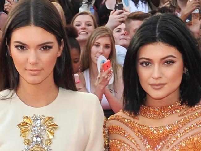 TORONTO, ON - JUNE 15: Kendall and Kylie Jenner arrive at the 2014 MuchMusic Video Awards at MuchMusic HQ on June 15, 2014 in Toronto, Canada. (Photo by Sonia Recchia/Getty Images)