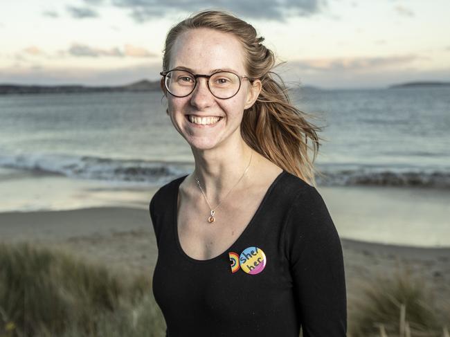 Tas Volunteer Awards are on today at Blundstone Arena. Nicky van Dijk who won Premier's Tasmanian Volunteer of the Year Award. Picture Eddie Safarik