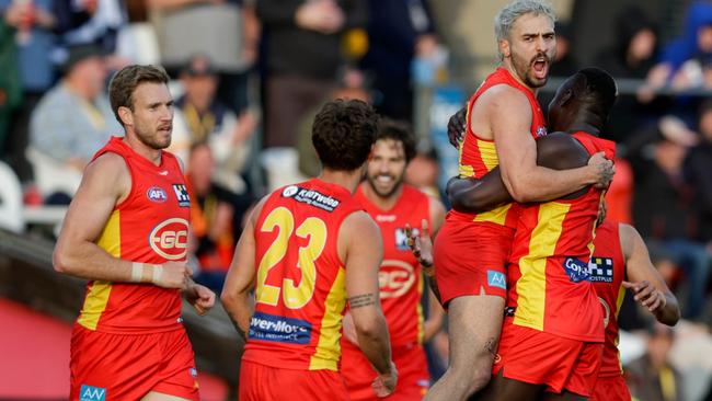 Izak Rankine was a popular teammate in his four seasons at Gold Coast. Picture: Getty Images